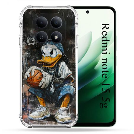 Coque Renforcée Pour Redmi Note 15 5G Street Art Donald Duck