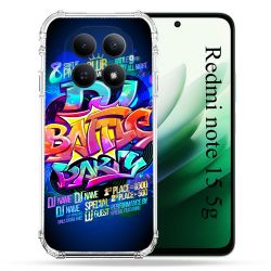 Coque Renforcée Pour Redmi Note 15 5G Street Art Rap