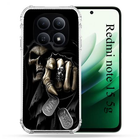 Coque Renforcée Pour Redmi Note 15 5G Tete de Mort Your Next