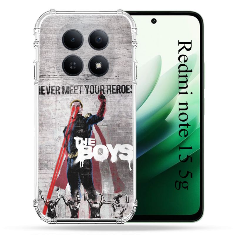 Coque Renforcée Pour Redmi Note 15 5G The Boys Affiche