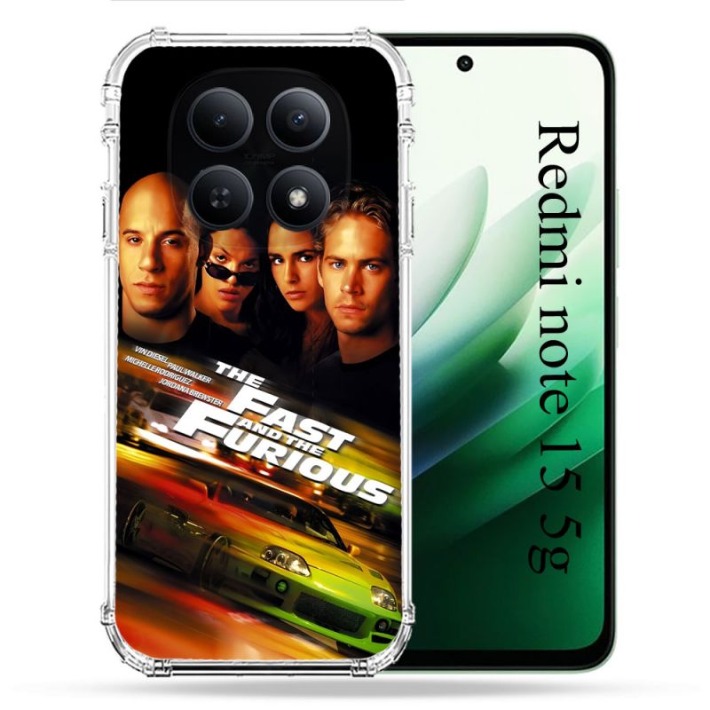Coque Renforcée Pour Redmi Note 15 5G The Fast And Furious