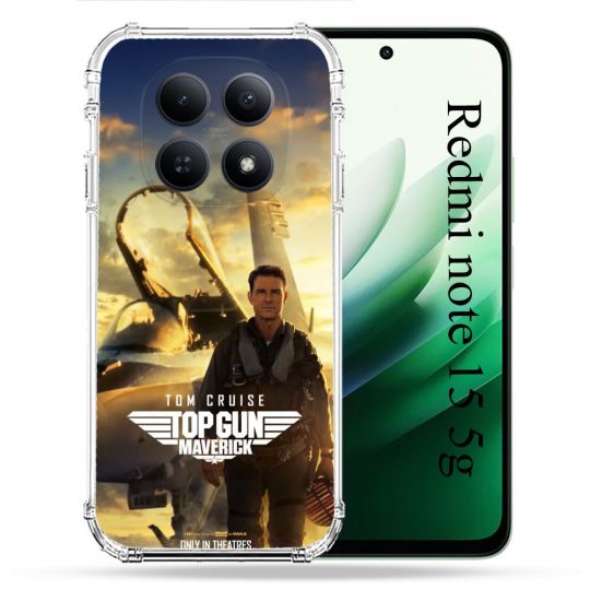 Coque Renforcée Pour Redmi Note 15 5G Top Gun