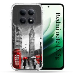 Coque Renforcée Pour Redmi Note 15 5G Voyage Angleterre Londres Vintage
