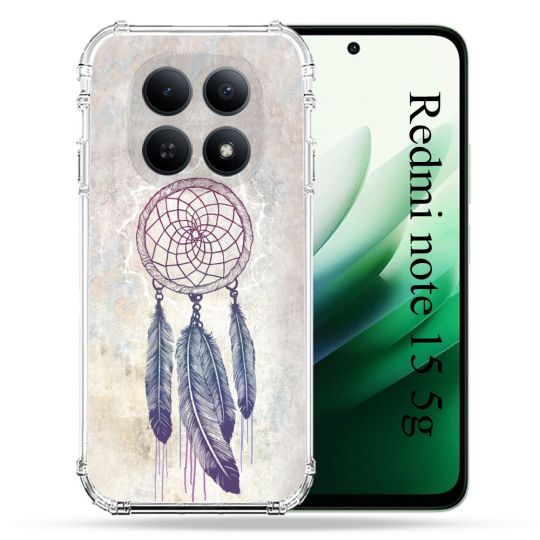 Coque Renforcée Pour Redmi Note 15 5G Zen Attrape Reve Blanc