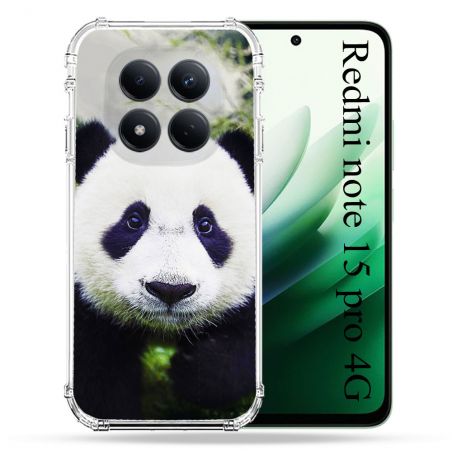 Coque Renforcée Pour Redmi Note 15 Pro 4G Animal Panda Color