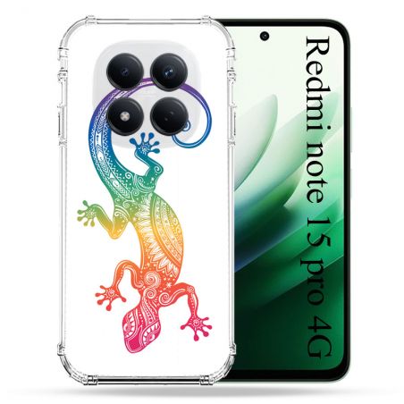 Coque Renforcée Pour Redmi Note 15 Pro 4G Animal Salamandre Color
