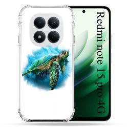 Coque Renforcée Pour Redmi Note 15 Pro 4G Animal Tortue Blanche multicolore