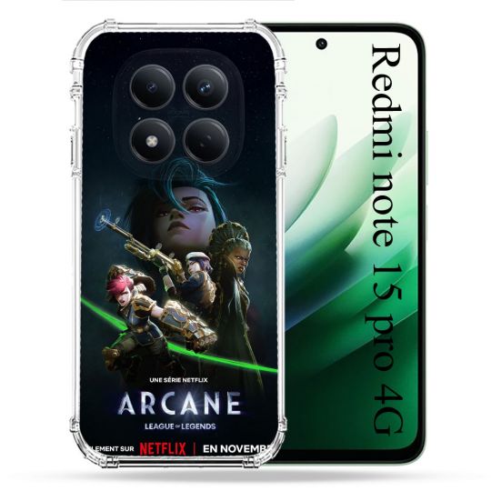 Coque Renforcée Pour Redmi Note 15 Pro 4G Arcane Affiche