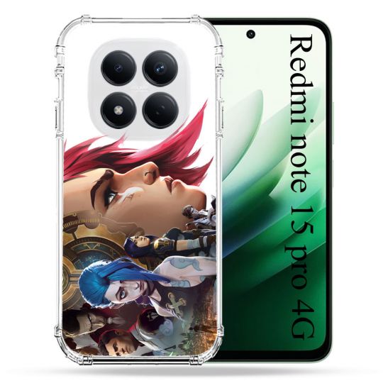 Coque Renforcée Pour Redmi Note 15 Pro 4G Arcane Jinx Sœur