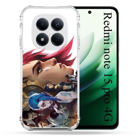 Coque Renforcée Pour Redmi Note 15 Pro 4G Arcane Jinx Sœur