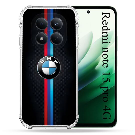 Coque Renforcée Pour Redmi Note 15 Pro 4G BMW Logo