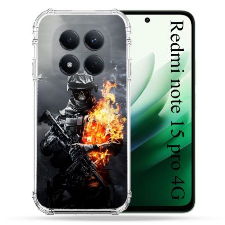 Coque Renforcée Pour Redmi Note 15 Pro 4G Call Of Duty Squelette