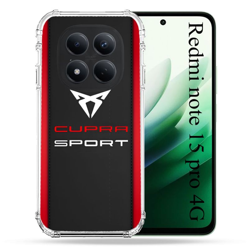 Coque Renforcée Pour Redmi Note 15 Pro 4G Cupra