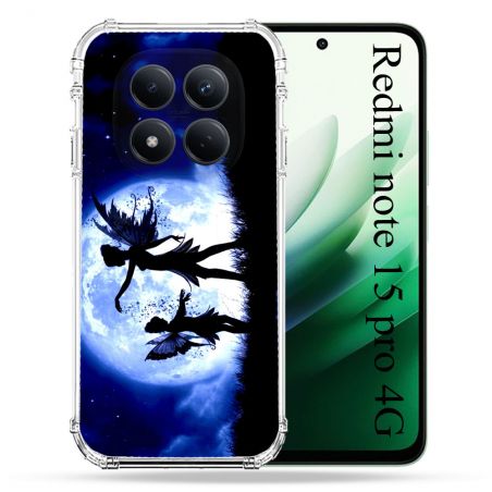 Coque Renforcée Pour Redmi Note 15 Pro 4G Fantastique Fee Lune