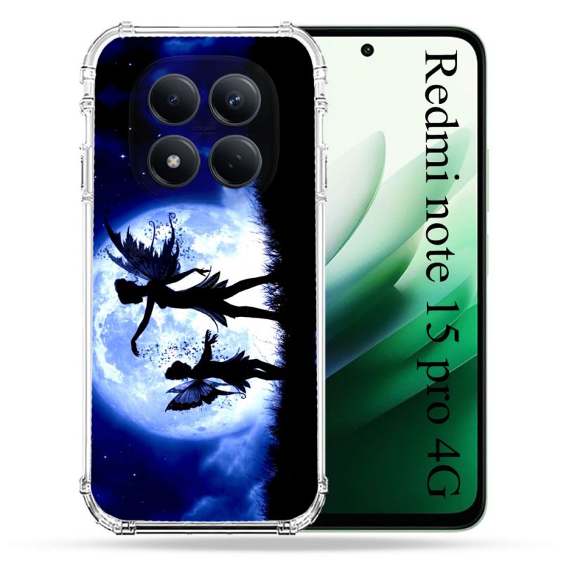 Coque Renforcée Pour Redmi Note 15 Pro 4G Fantastique Fee Lune