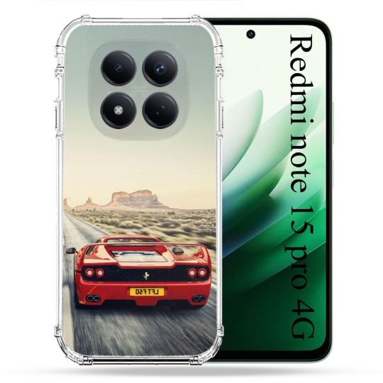 Coque Renforcée Pour Redmi Note 15 Pro 4G Ferrari F50
