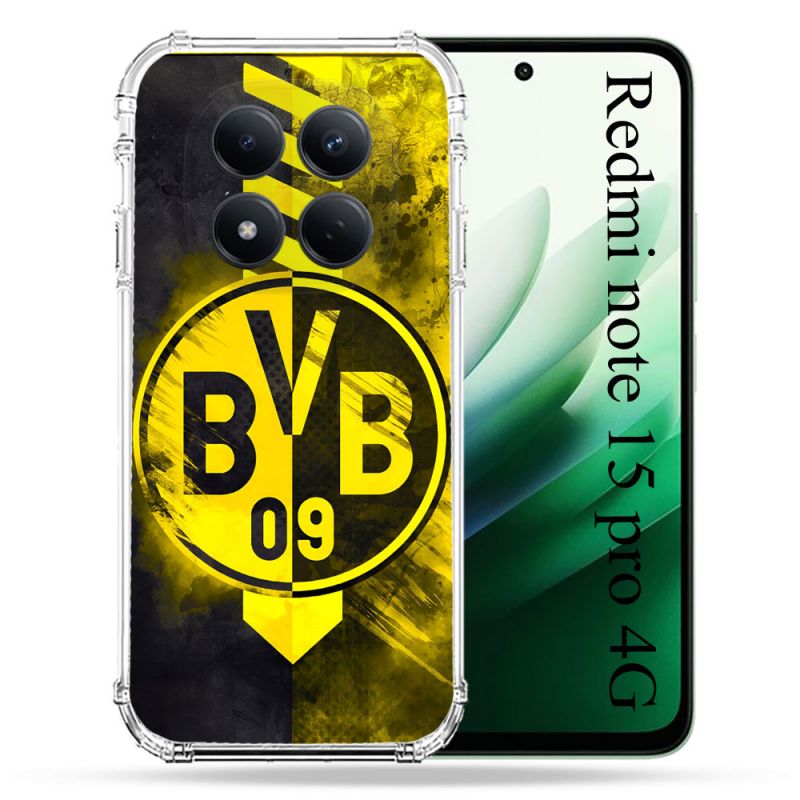 Coque Renforcée Pour Redmi Note 15 Pro 4G Foot Dortmund
