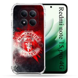 Coque Renforcée Pour Redmi Note 15 Pro 4G Foot Manchester United