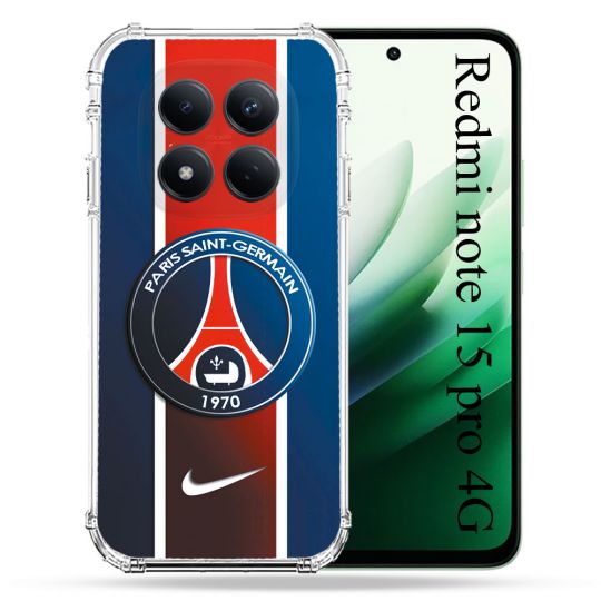 Coque Renforcée Pour Redmi Note 15 Pro 4G Foot PSG 1970