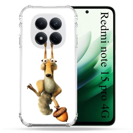 Coque Renforcée Pour Redmi Note 15 Pro 4G L'âge de Glace Scratch Suspendu