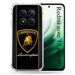 Coque Renforcée Pour Redmi Note 15 Pro 4G Lamborghini Carbone