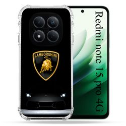 Coque Renforcée Pour Redmi Note 15 Pro 4G Lamborghini Noir
