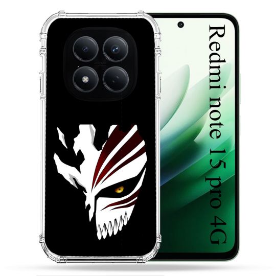 Coque Renforcée Pour Redmi Note 15 Pro 4G Manga Bleach Masque