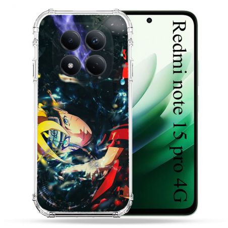 Coque Renforcée Pour Redmi Note 15 Pro 4G Manga Boruto Eclair