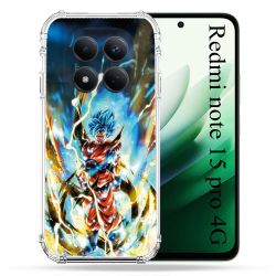 Coque Renforcée Pour Redmi Note 15 Pro 4G Manga Dragon Ball Sangoku Blanc