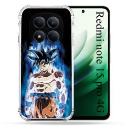 Coque Renforcée Pour Redmi Note 15 Pro 4G Manga Dragon Ball Sangoku Noir