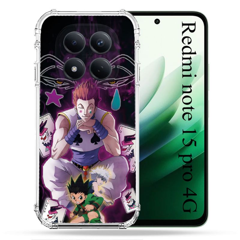 Coque Renforcée Pour Redmi Note 15 Pro 4G Manga Hunter X Hunter Hisoka