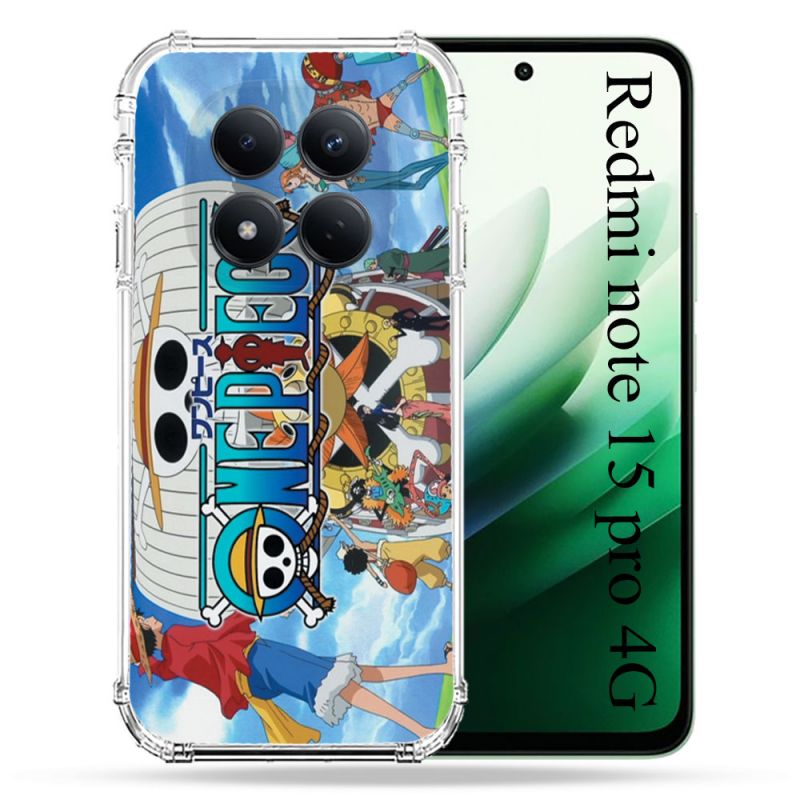 Coque Renforcée Pour Redmi Note 15 Pro 4G Manga One Piece Sunny