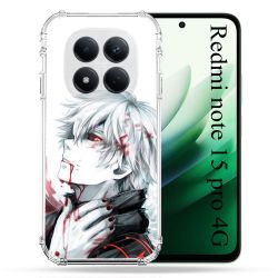 Coque Renforcée Pour Redmi Note 15 Pro 4G Manga Tokyo Ghoul Kaneki Blanc