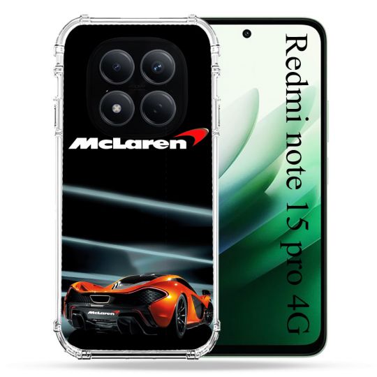 Coque Renforcée Pour Redmi Note 15 Pro 4G Mc Laren