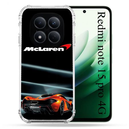 Coque Renforcée Pour Redmi Note 15 Pro 4G Mc Laren