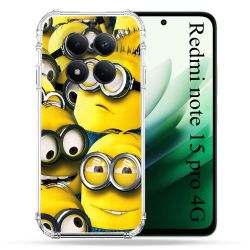 Coque Renforcée Pour Redmi Note 15 Pro 4G Minions Groupe
