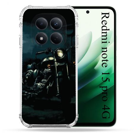 Coque Renforcée Pour Redmi Note 15 Pro 4G Moto Harley Vintage