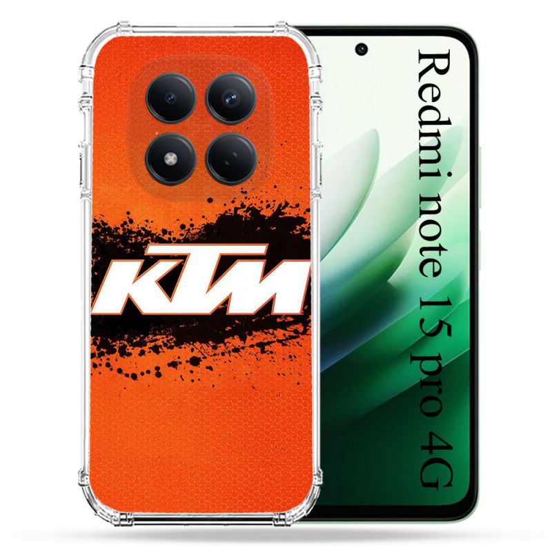 Coque Renforcée Pour Redmi Note 15 Pro 4G Moto KTM