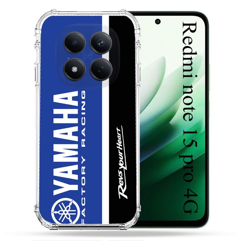Coque Renforcée Pour Redmi Note 15 Pro 4G Moto Yamaha