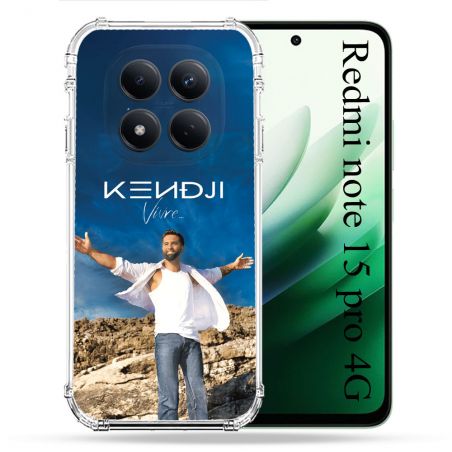 Coque Renforcée Pour Redmi Note 15 Pro 4G Musique Kendji