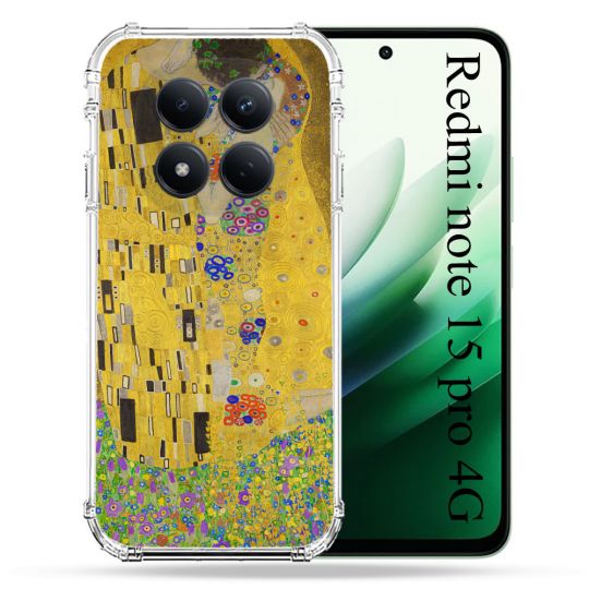 Coque Renforcée Pour Redmi Note 15 Pro 4G Peinture Le Baiser