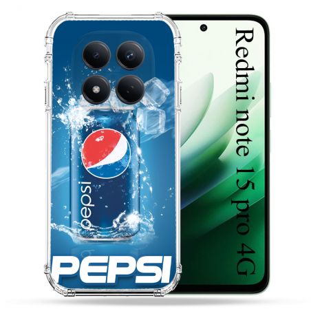 Coque Renforcée Pour Redmi Note 15 Pro 4G Pepsi