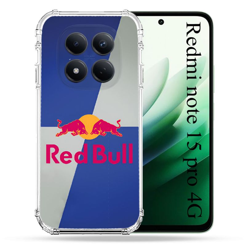 Coque Renforcée Pour Redmi Note 15 Pro 4G Red Bull Classique