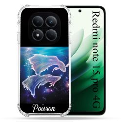 Coque Renforcée Pour Redmi Note 15 Pro 4G Signe Zodiaque 2 Poisson