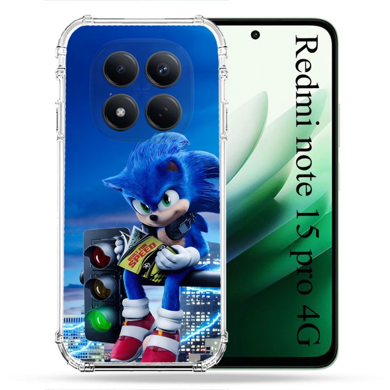 Coque Renforcée Pour Redmi Note 15 Pro 4G Sonic