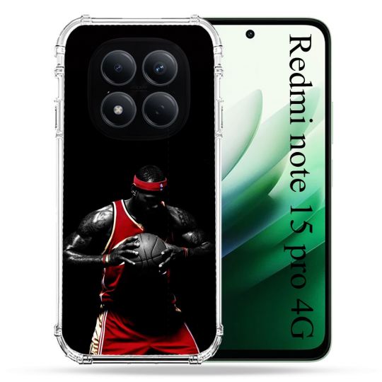 Coque Renforcée Pour Redmi Note 15 Pro 4G Sport Basketeur