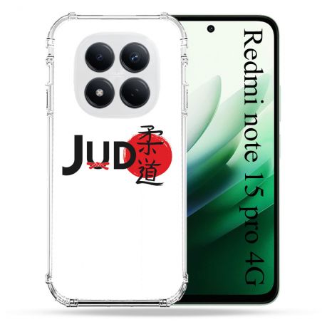 Coque Renforcée Pour Redmi Note 15 Pro 4G Sport Judo Logo