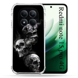 Coque Renforcée Pour Redmi Note 15 Pro 4G Tete de Mort Triple