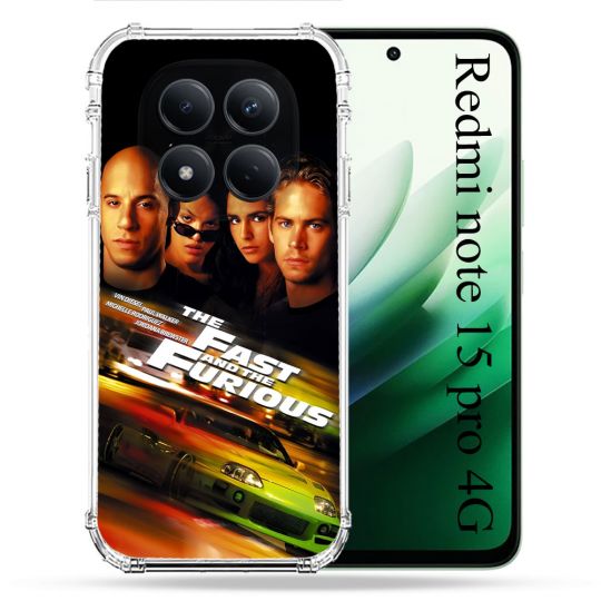 Coque Renforcée Pour Redmi Note 15 Pro 4G The Fast And Furious