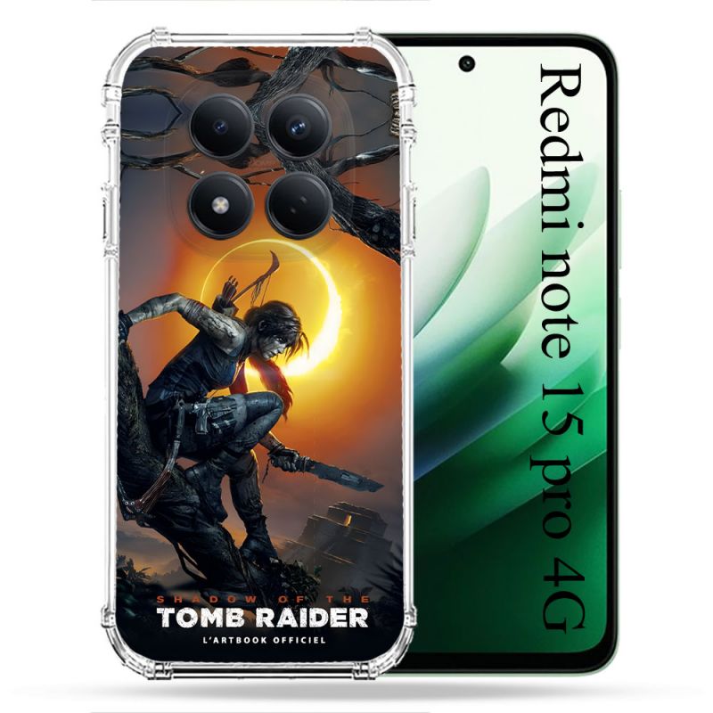 Coque Renforcée Pour Redmi Note 15 Pro 4G Tomb Raider